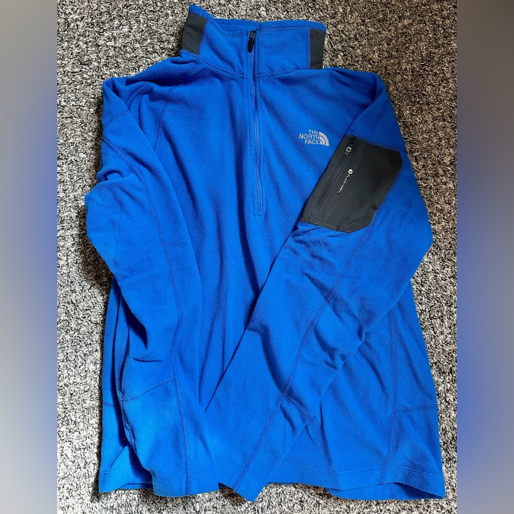 North Face 1/4 Zip fleece